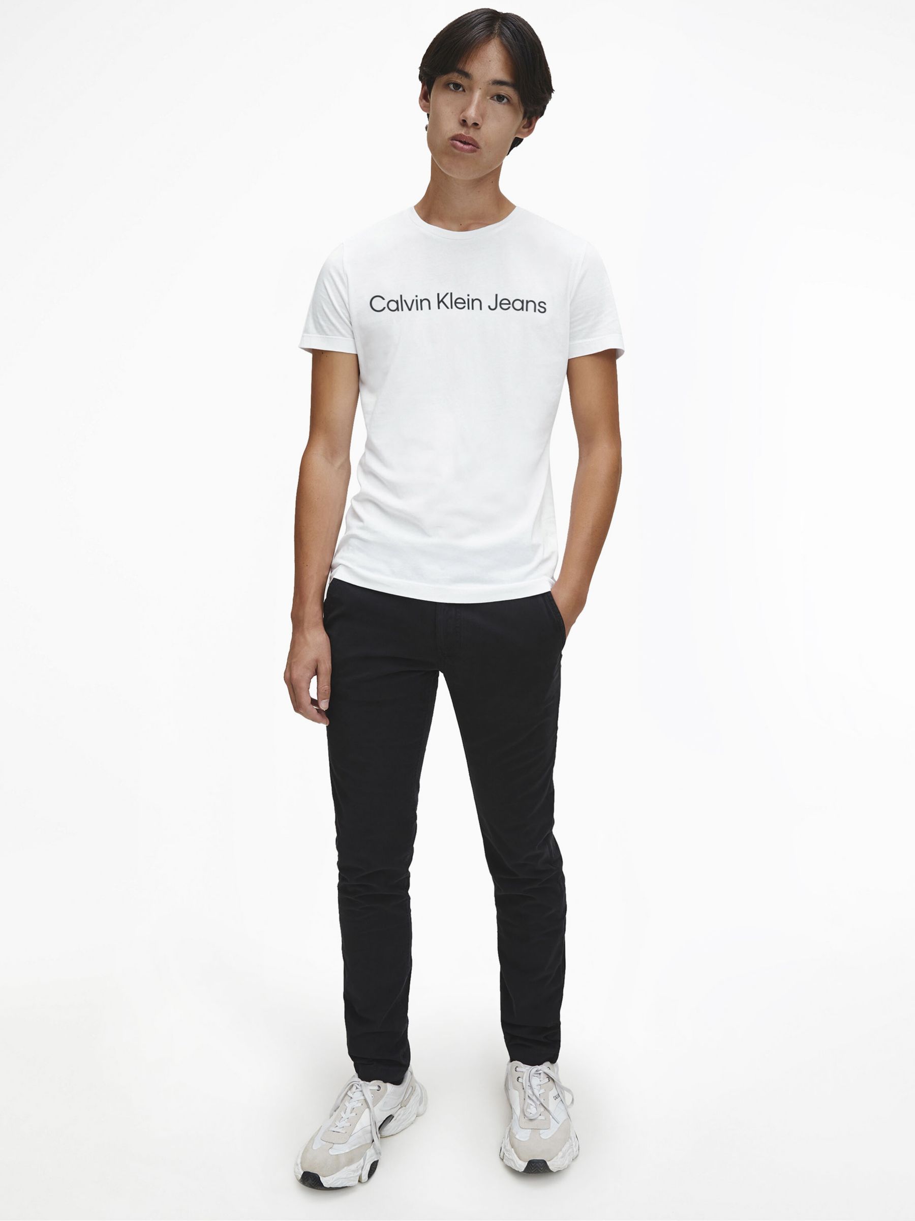 Men\'s Calvin Klein T-Shirts | John Lewis & Partners