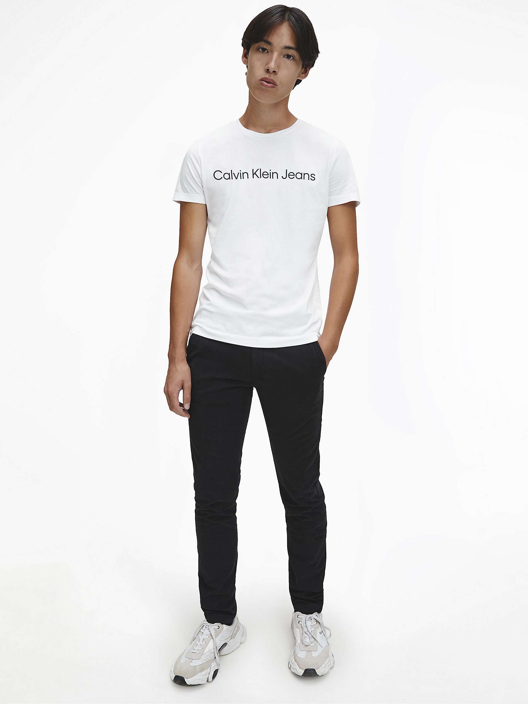 Buy Calvin Klein Jeans Core Logo T-Shirt Online at johnlewis.com