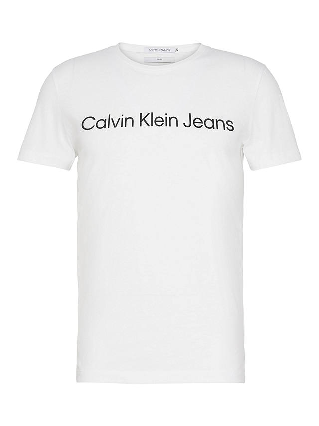 Calvin Klein Jeans Core Logo T-Shirt, Bright White