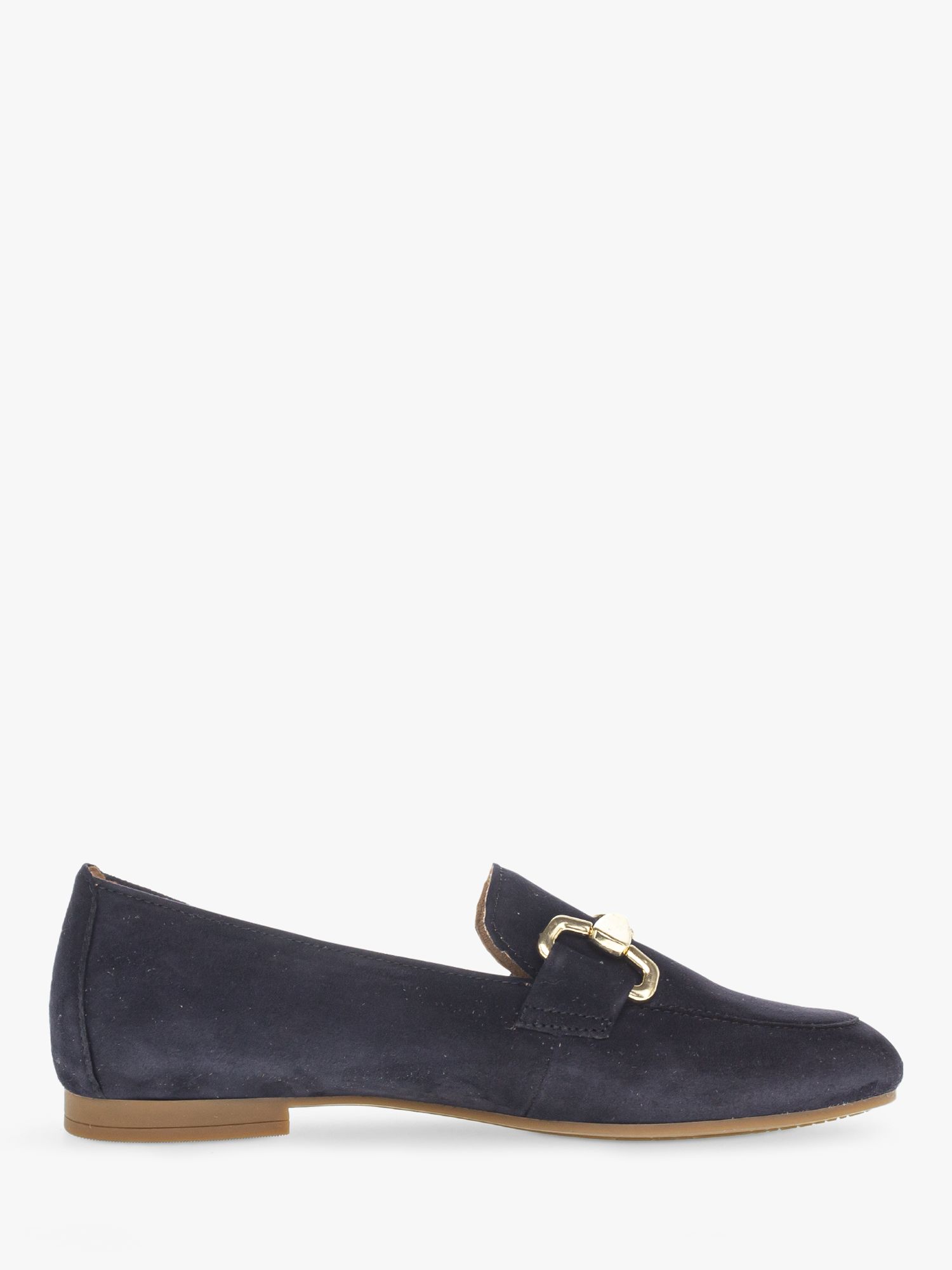 Gabor Jangle Suede Loafers, Atlantic