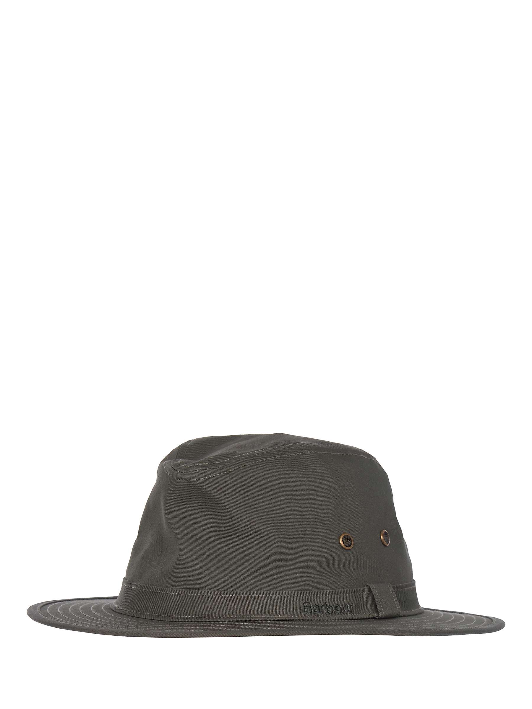 Buy Barbour Dawson Safari Hat, Olive Online at johnlewis.com