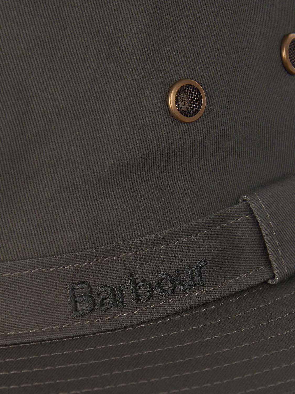 Buy Barbour Dawson Safari Hat, Olive Online at johnlewis.com