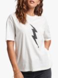 Superdry Rock Graphic Loose Fit Band T Shirt