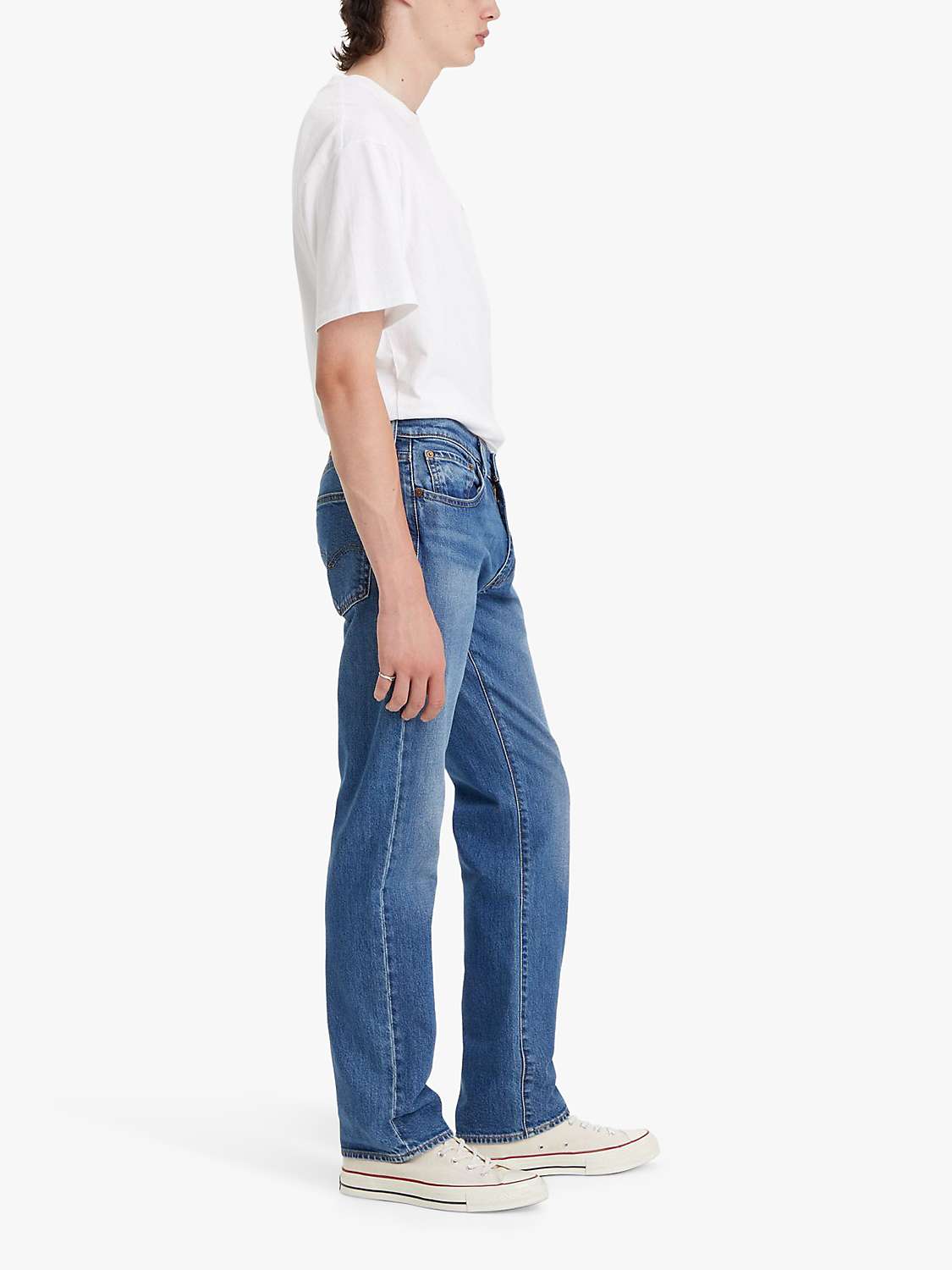 Levi's 514 Straight Cut Jeans, Destroying Angel at John Lewis & Partners