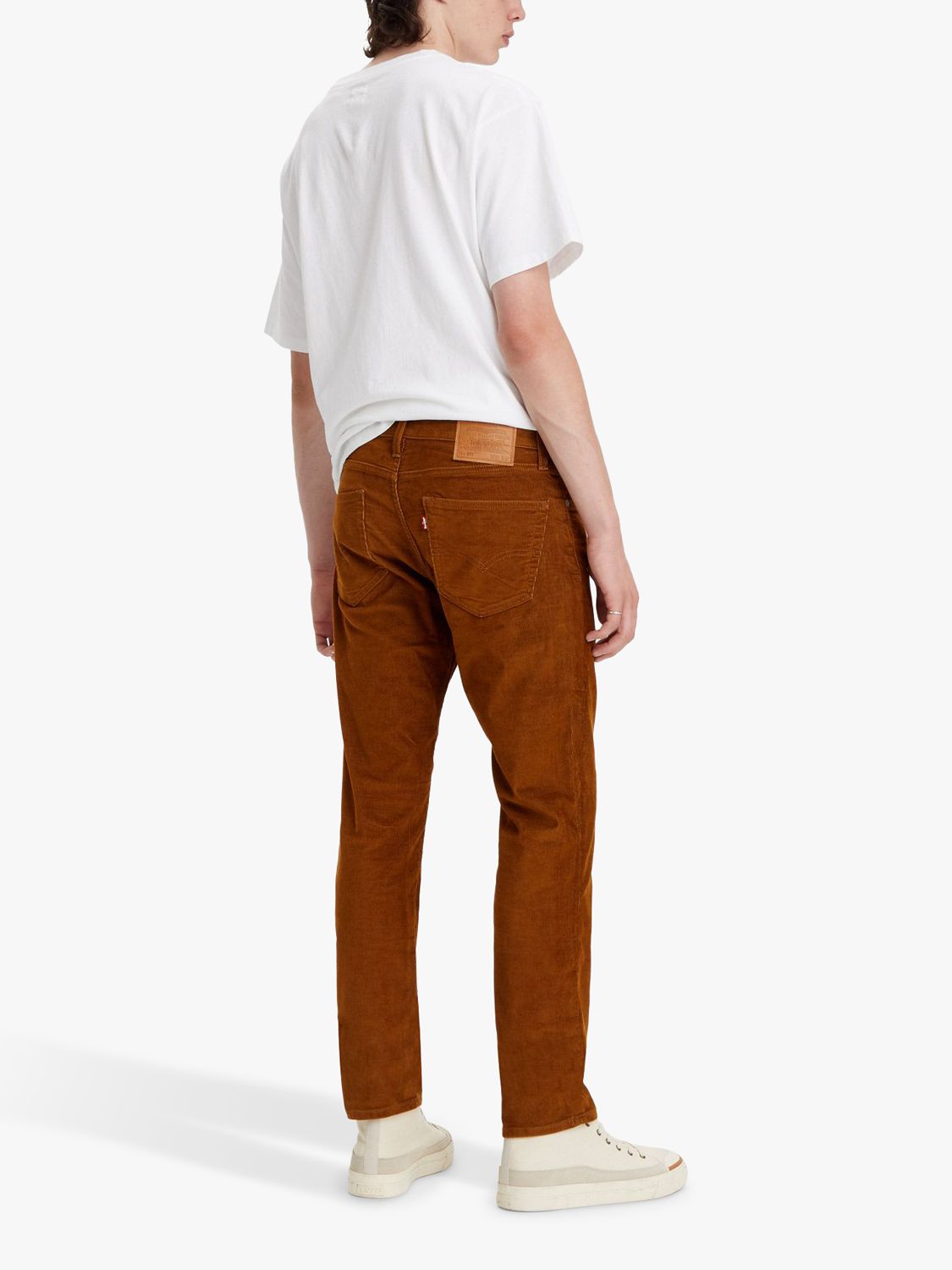 Levi's 511 Slim Fit Chinos, Monks Robe S at John Lewis & Partners