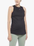 Reebok Maternity Drawstring Gym Vest, Black
