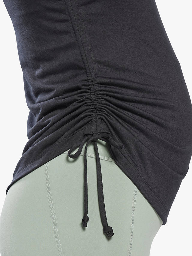 Reebok Maternity Drawstring Gym Vest, Black