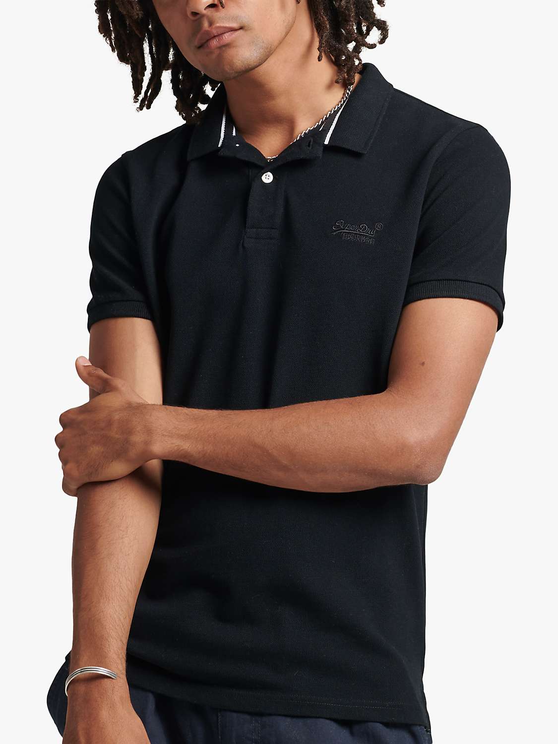 Buy Superdry Classic Pique Organic Cotton Polo Shirt Online at johnlewis.com
