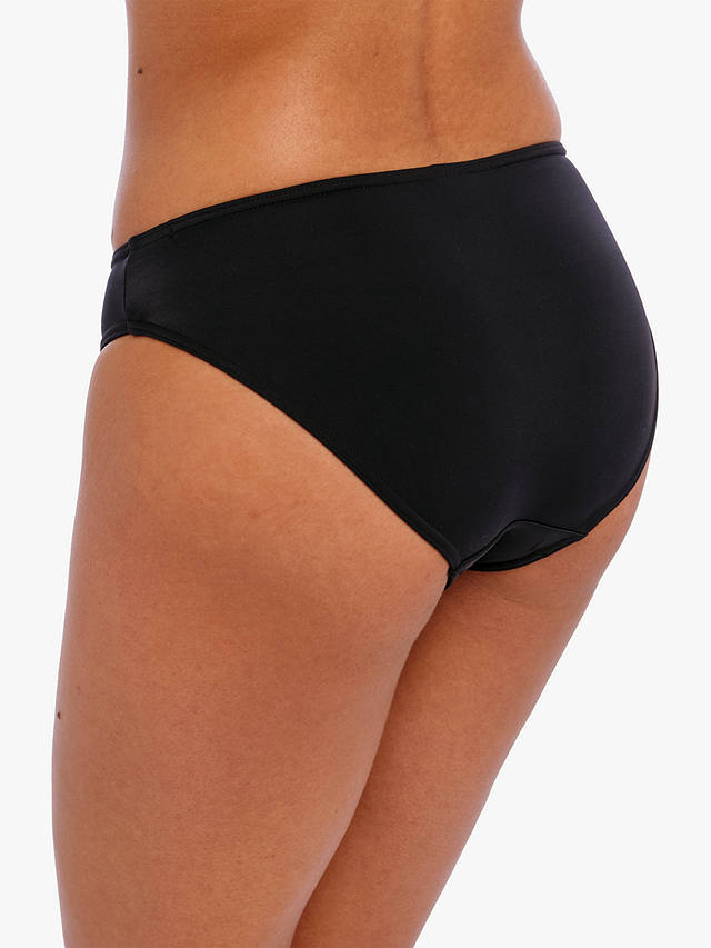 Freya Jewel Cove Plain Bikini Bottoms, Black