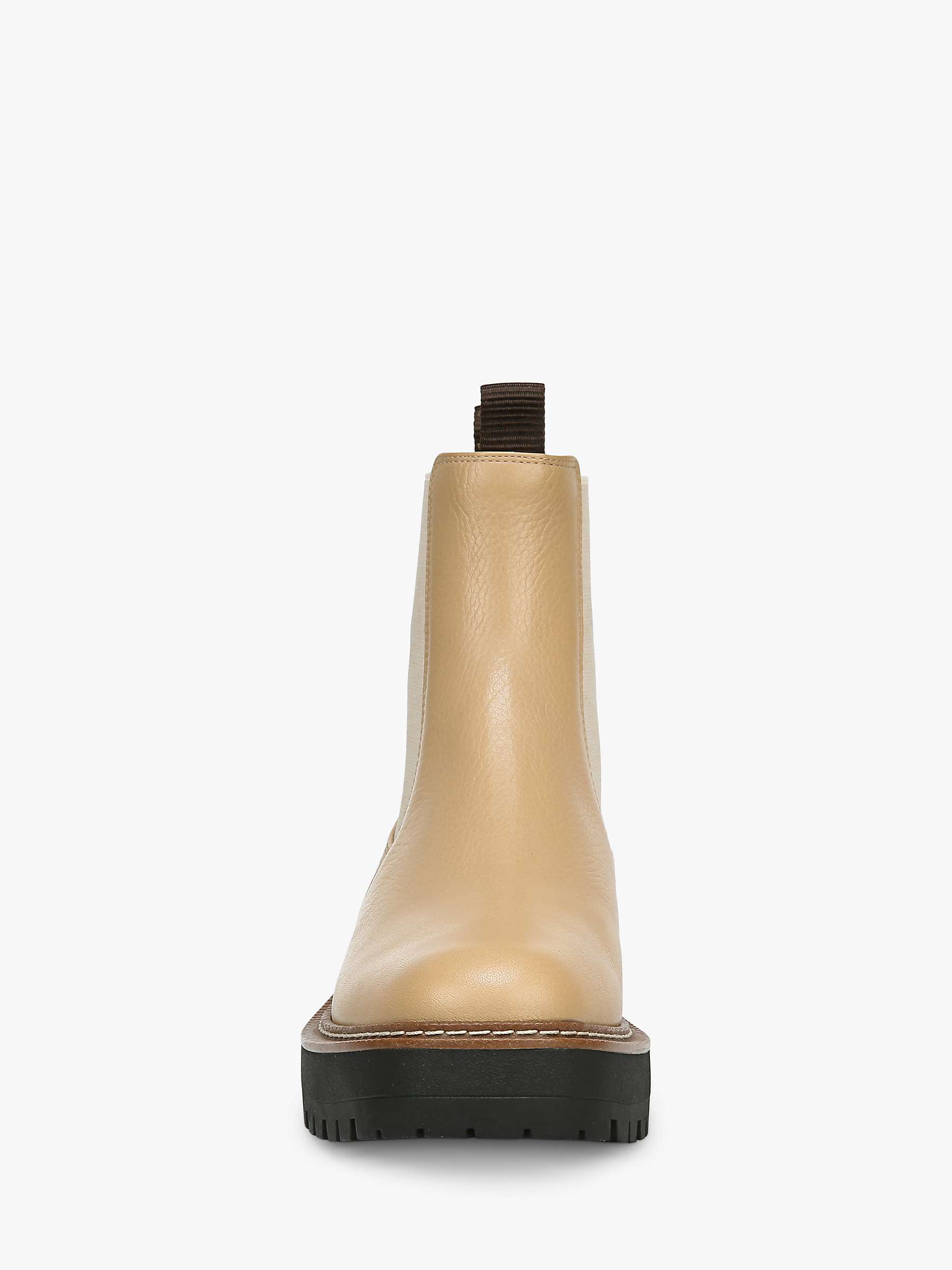 Sam Edelman Laguna Leather Chelsea Boots, Sesame at John Lewis & Partners