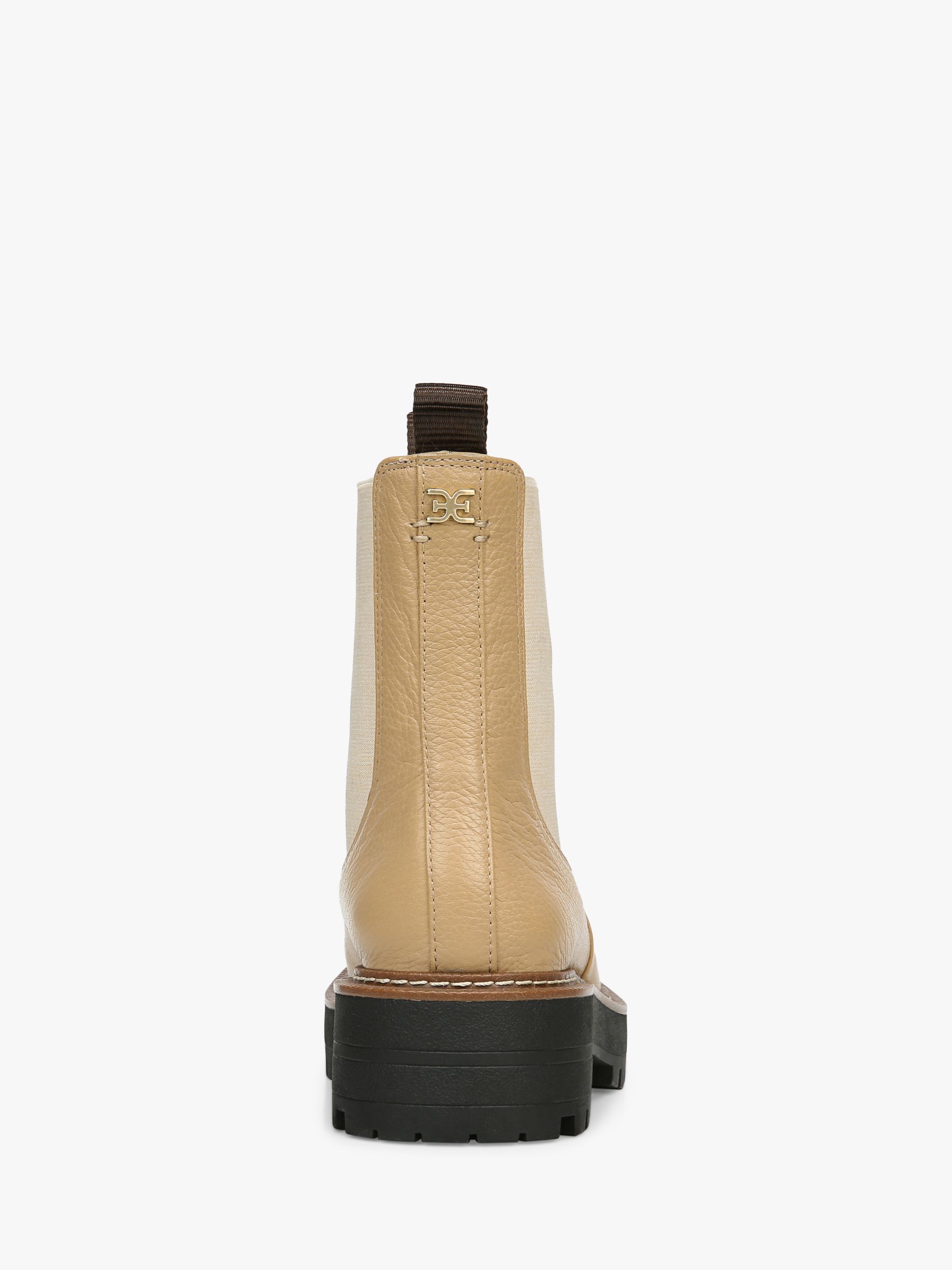 Sam Edelman Laguna Leather Chelsea Boots, Sesame at John Lewis & Partners