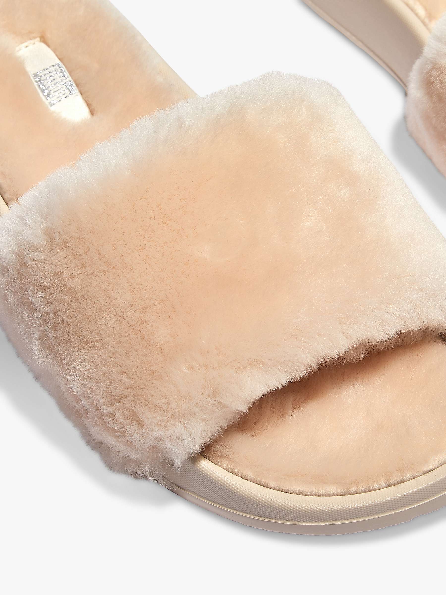 Buy FitFlop IQushion Shearling Sliders Online at johnlewis.com