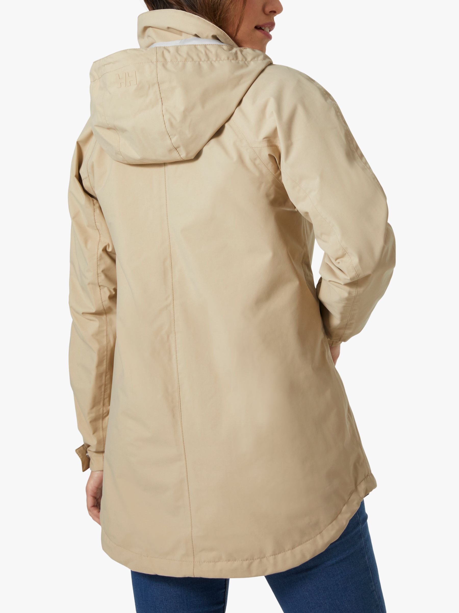 Helly Hansen Valentia Women's Long Waterproof Jacket, Hh Khaki, S