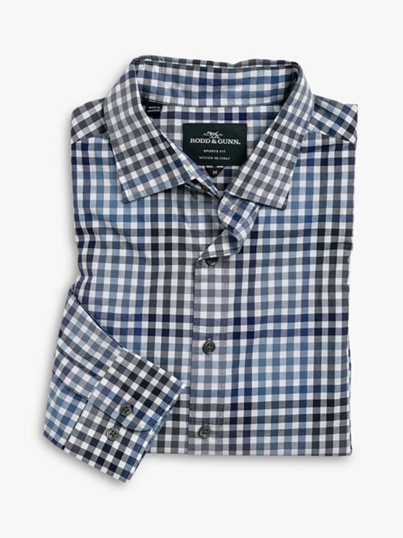 Rodd & Gunn Highland Park Check Long Sleeve Slim Fit Cotton Shirt ...