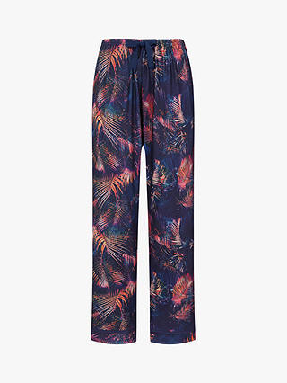 HotSquash Premium Jersey Pyjama Set, Tropical Palm Print