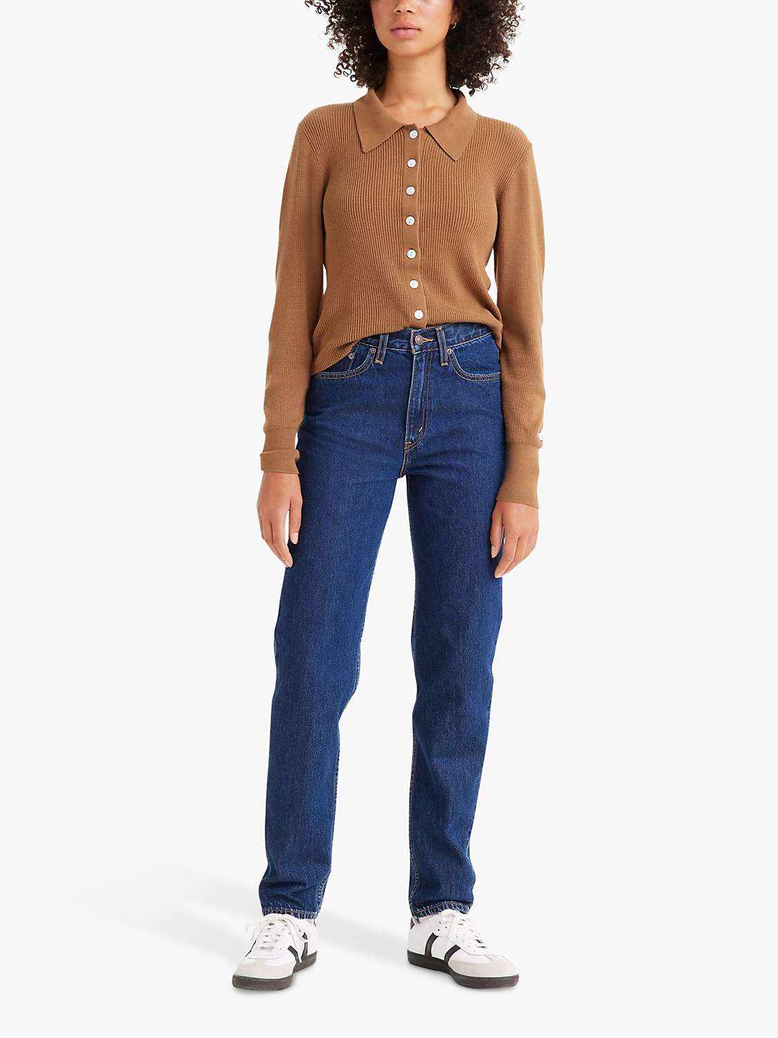 Levi's 80's Mom Jeans, Blue at John Lewis & Partners