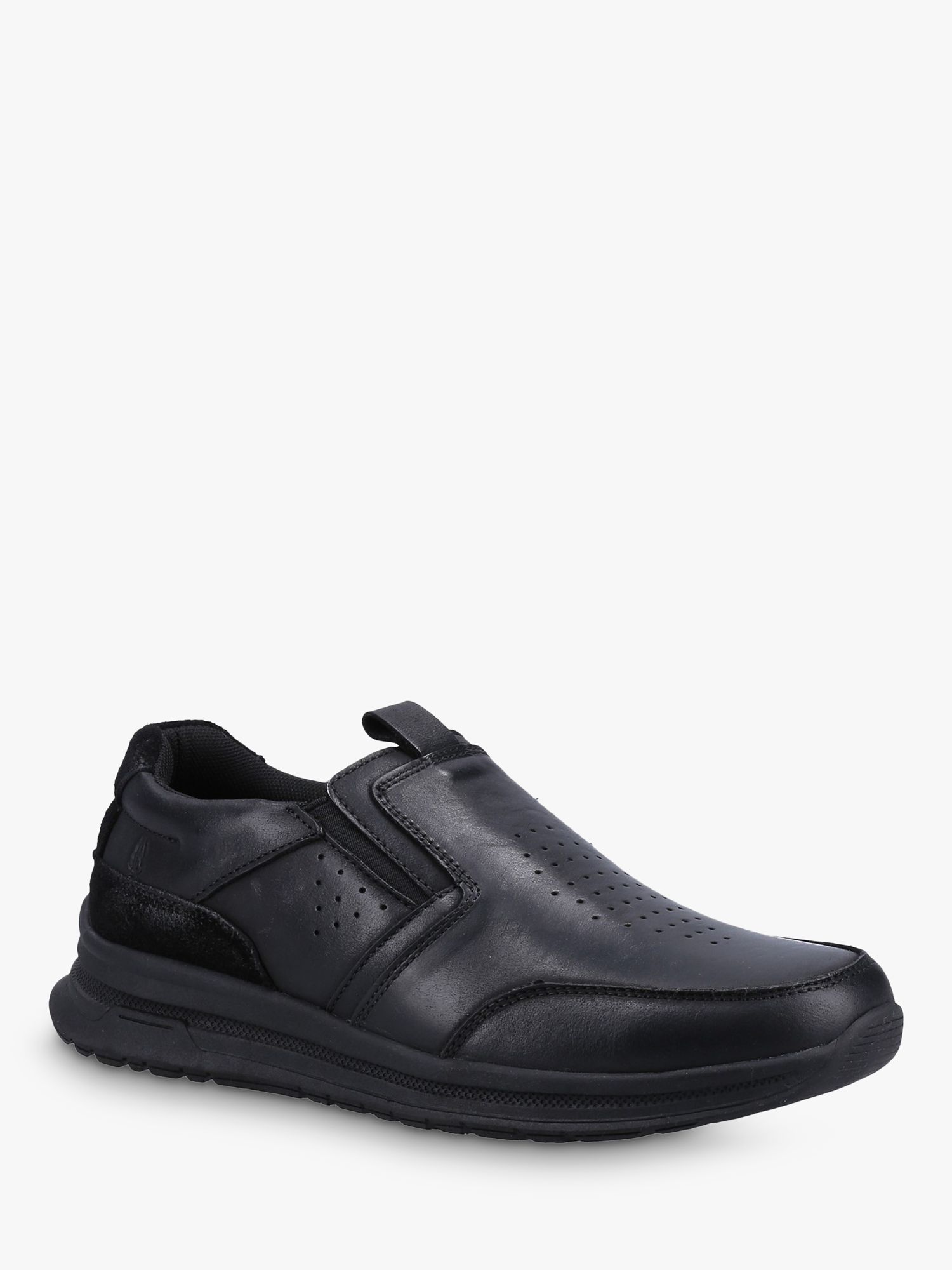 Hush Puppies Cole Leather Slip Shoes, at John Lewis Partners