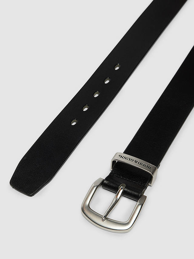 Rodd & Gunn Farmlands Leather Belt, Black 