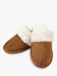 HotSquash Suede and Leather Slip-On Slippers