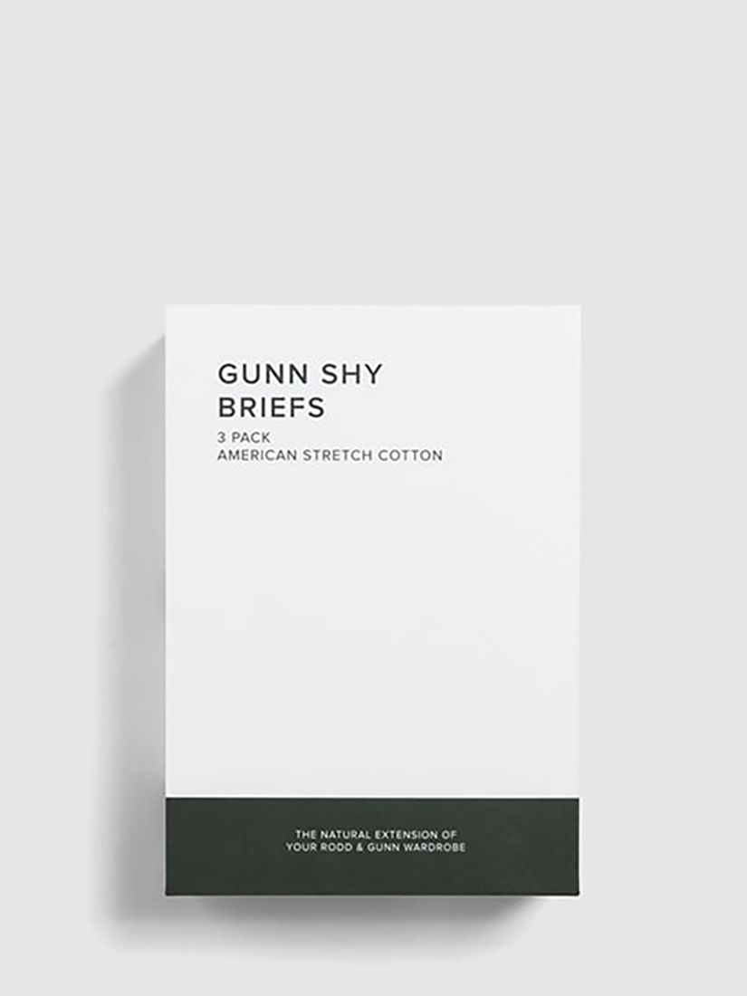 Rodd & Gunn Gunn Shy Brief, Pack of 3, Multi, XS