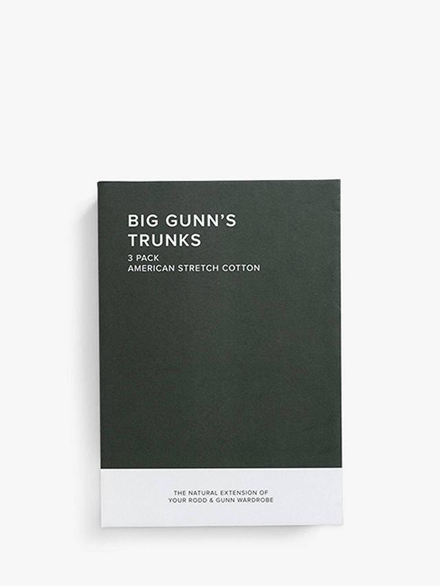 Rodd & Gunn Big Gunns Trunks, Pack of 3, Grey Marle
