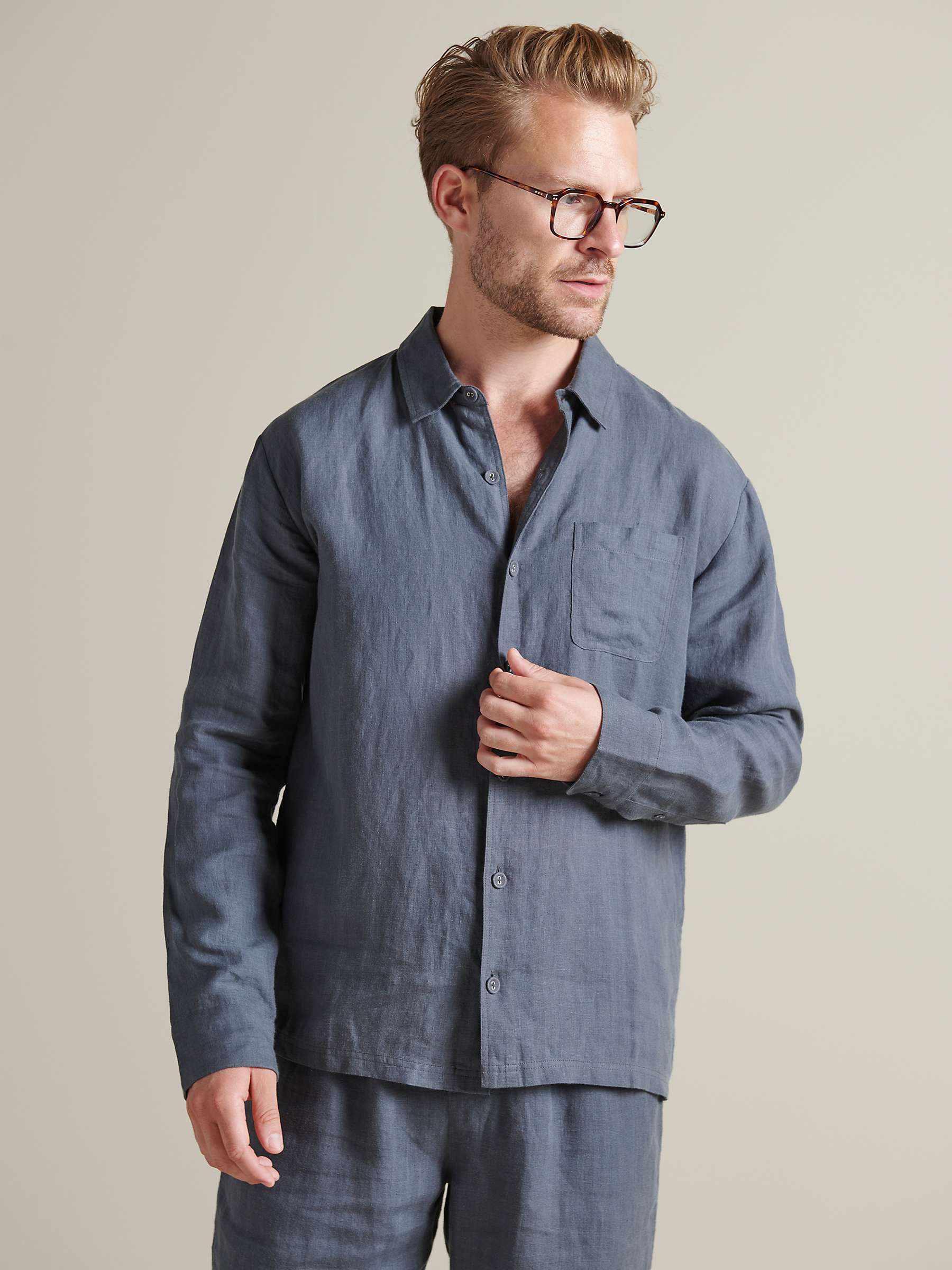 Buy Bedfolk Linen Shirt Online at johnlewis.com