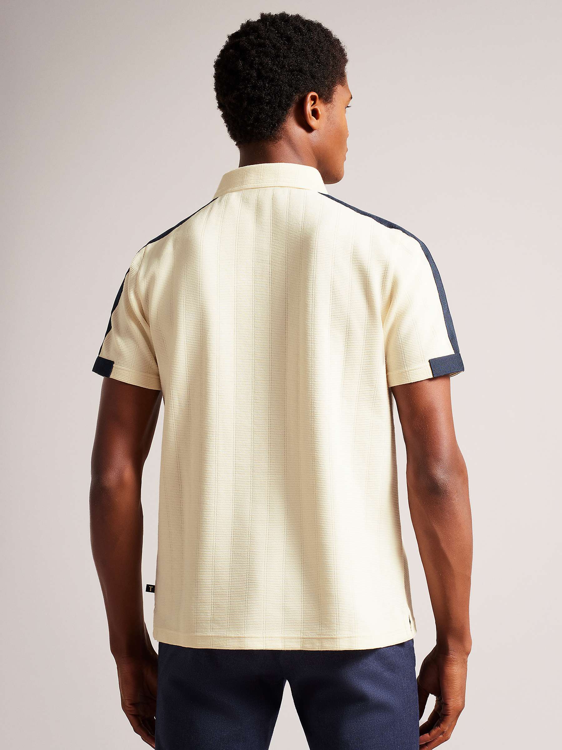 Buy Ted Baker Abloom Short Sleeve Zip Polo Top Online at johnlewis.com