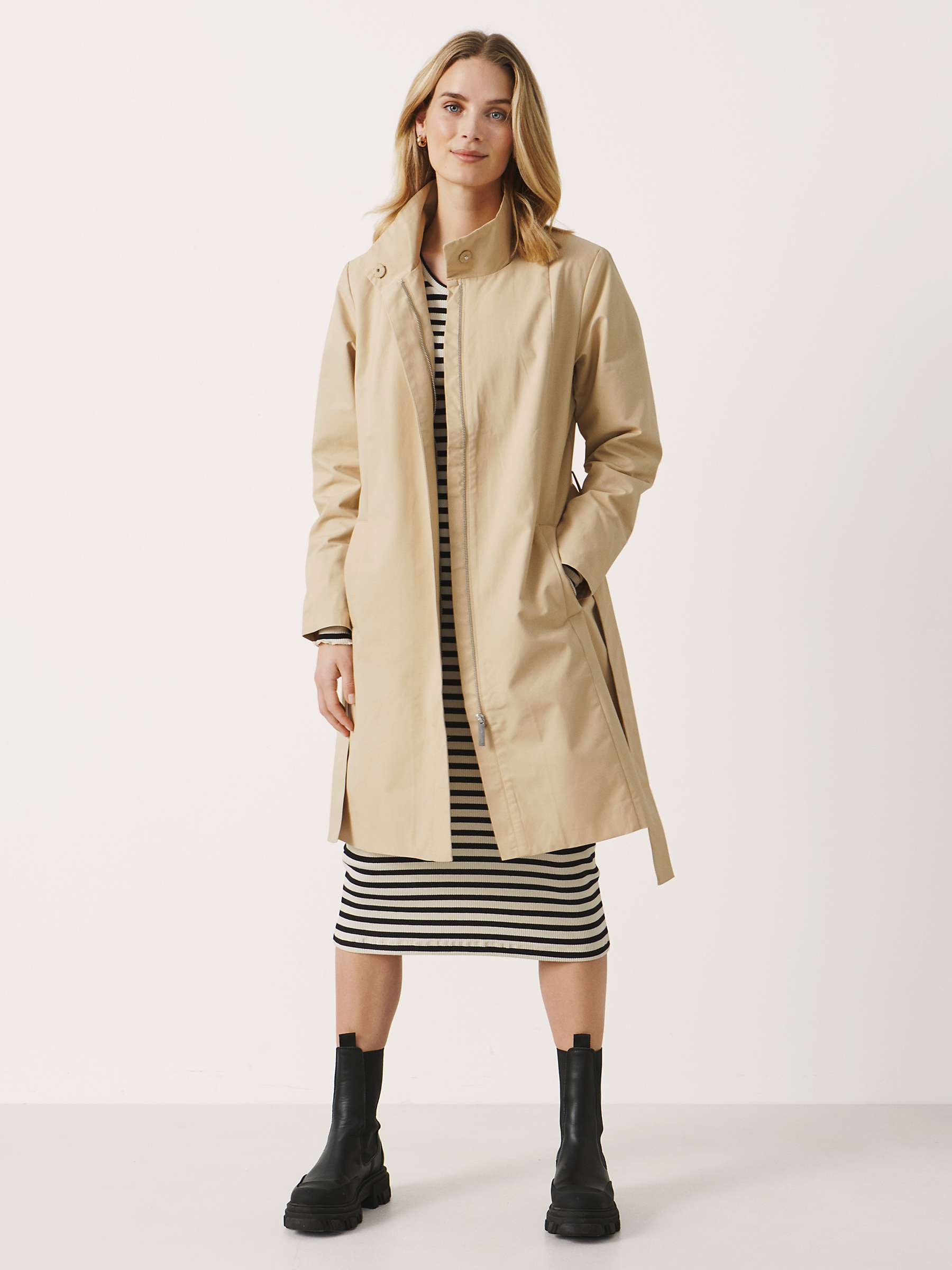 Buy Part Two Carvine Classic Fit Trench Coat Online at johnlewis.com