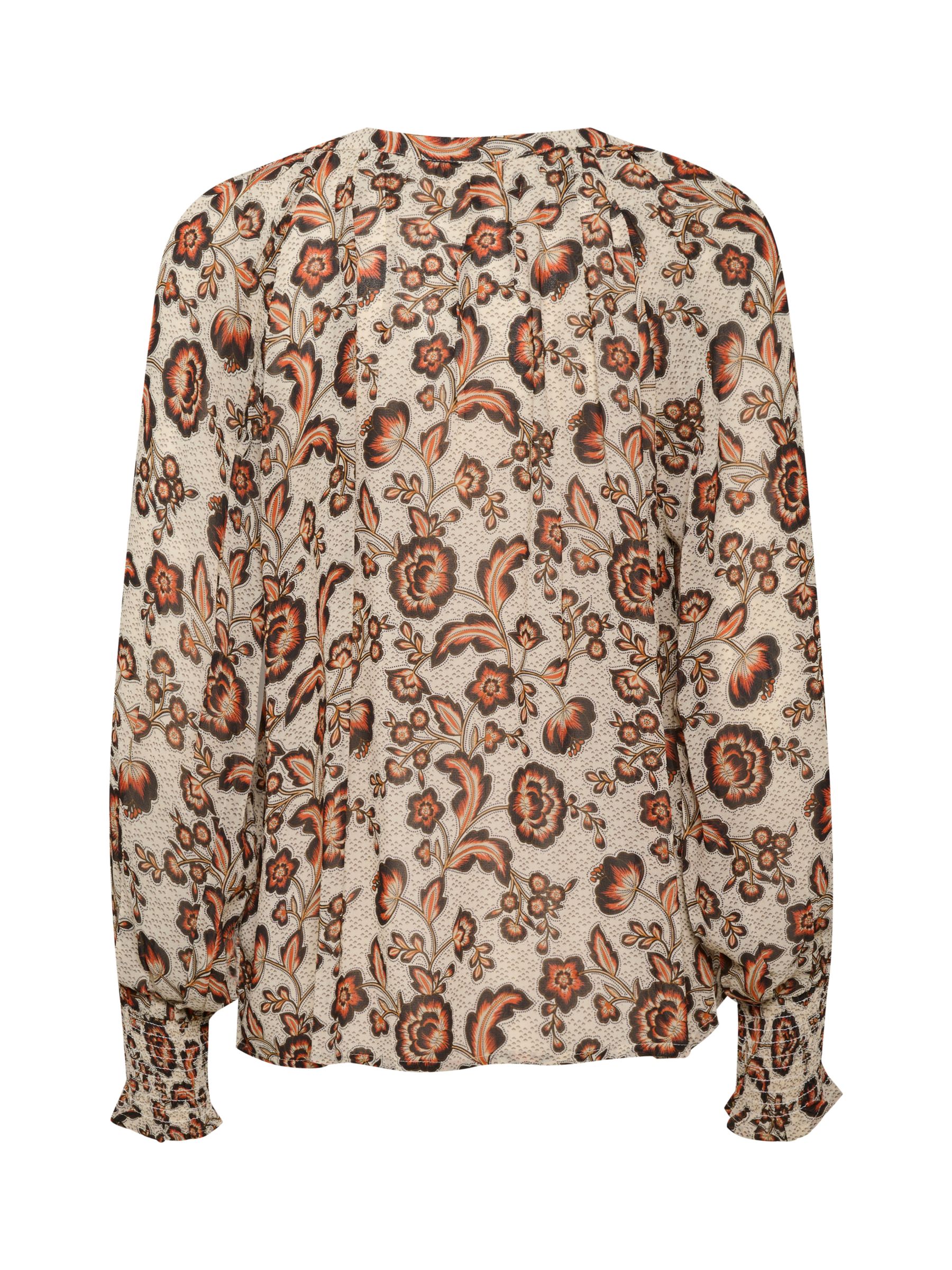 Part Two Ketta Long Sleeve Printed Blouse, Koi Japanese at John Lewis ...