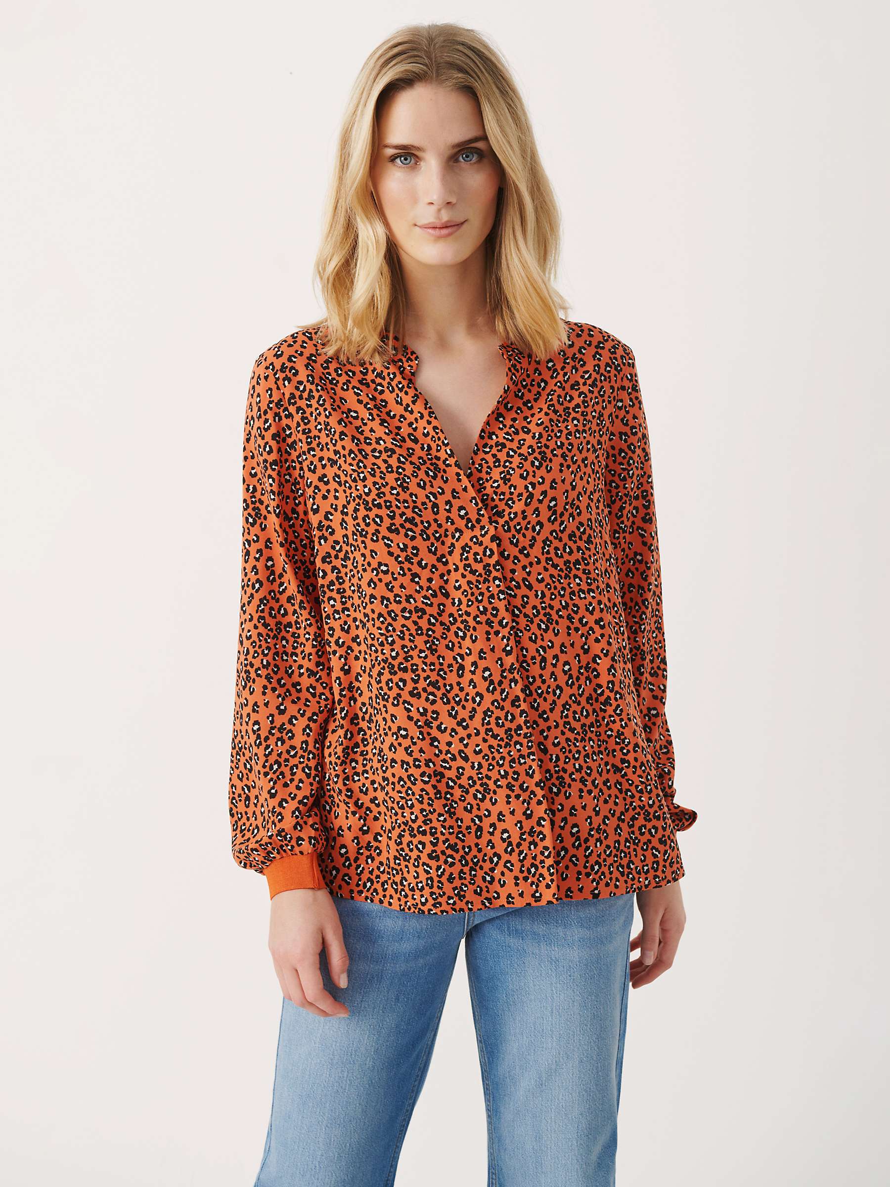 Buy Part Two Tonnie Relaxed Fitted Blouse Online at johnlewis.com