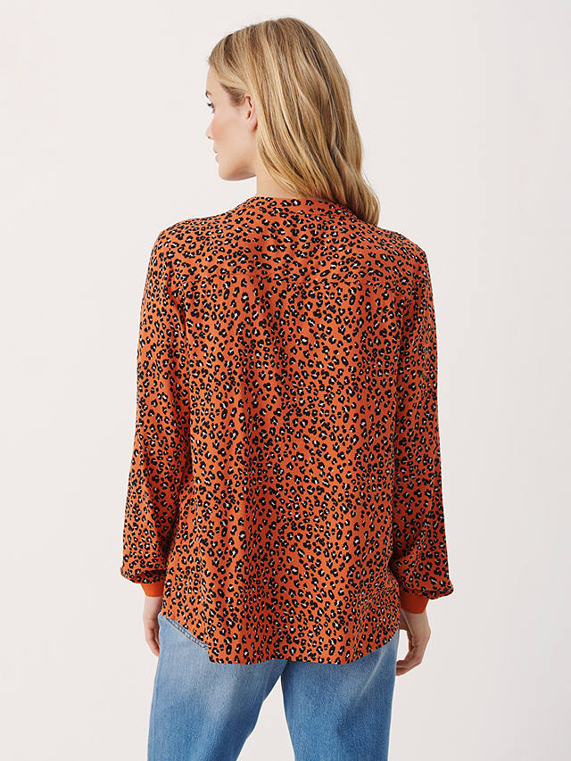 Part Two Tonnie Relaxed Fitted Blouse, Koi Leo Print