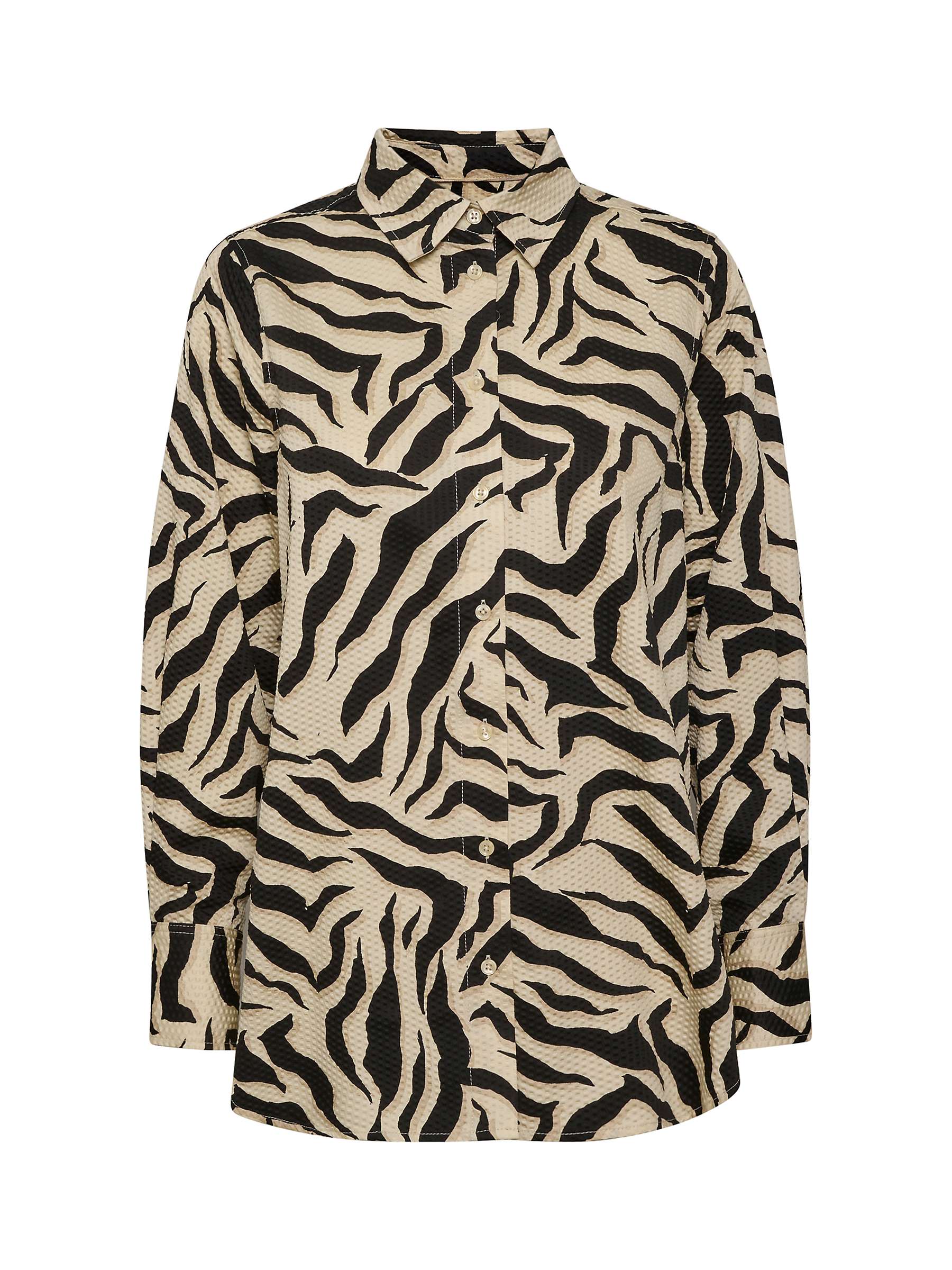 Buy Part Two Varla Relaxed Fit Shirt, Zebra Print Online at johnlewis.com