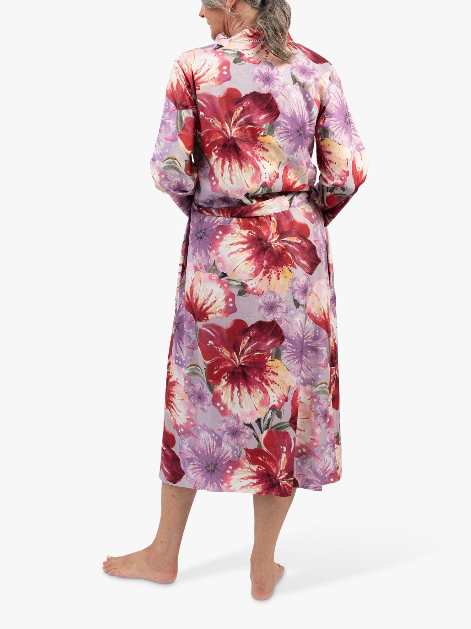 Buy Nora Rose by Cyberjammies Maeve Floral Print Dressing Gown Online at johnlewis.com