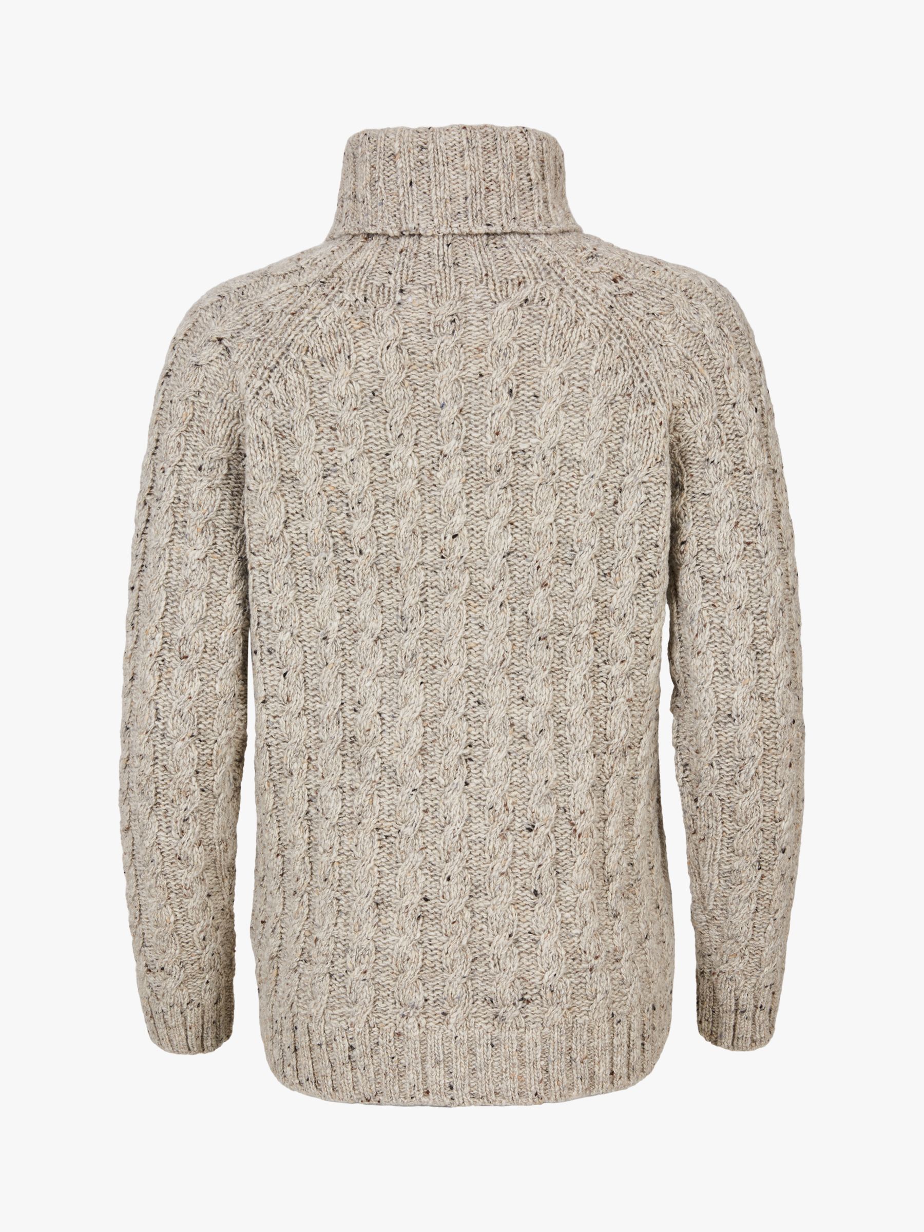 Donegal Wool - Roll Neck Sweater (4594) : Out of Ireland : Irish