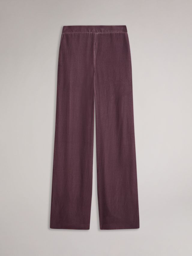 H&m clearance velvet trousers