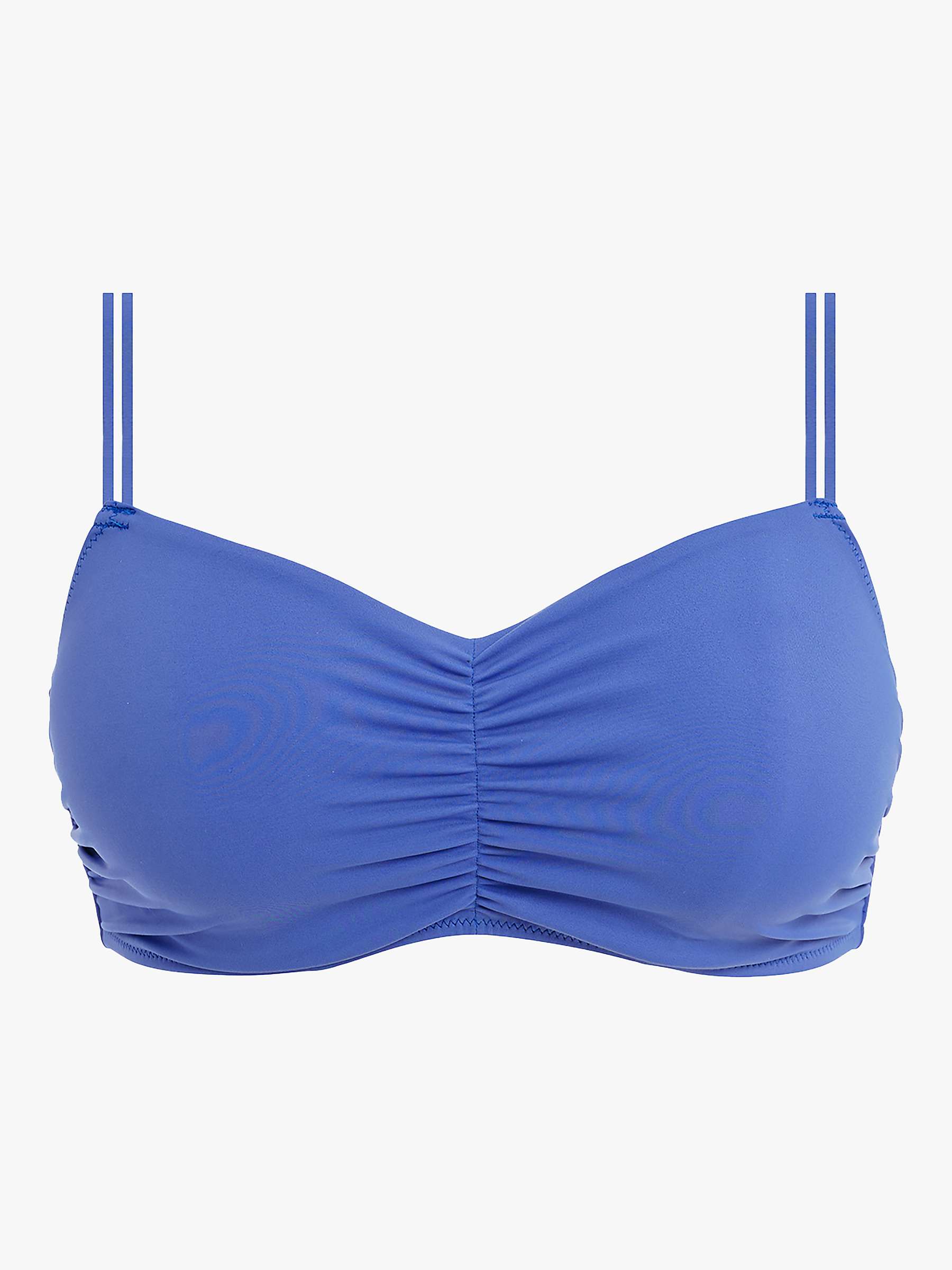 Buy Freya Jewel Cove Plain Bralette Bikini Top, Azure Online at johnlewis.com