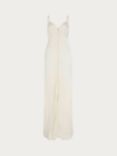 Ghost Sariyah Satin Dress, Ivory