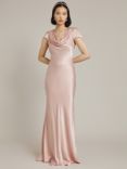 Ghost Ava Satin Maxi Dress