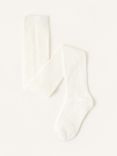 Monsoon Kids' Frosted Tights, Ivory