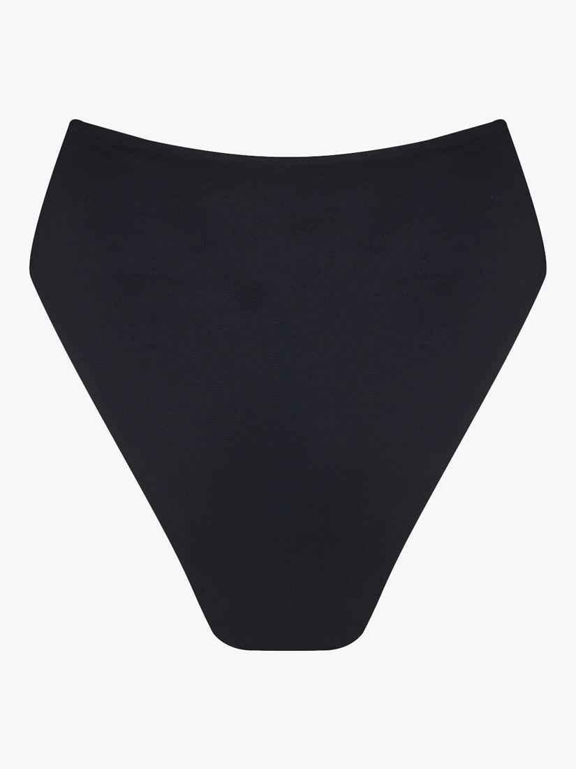 Buy We Are We Wear Sonia Mid Rise Brazilian Bikini Bottoms, Black Online at johnlewis.com