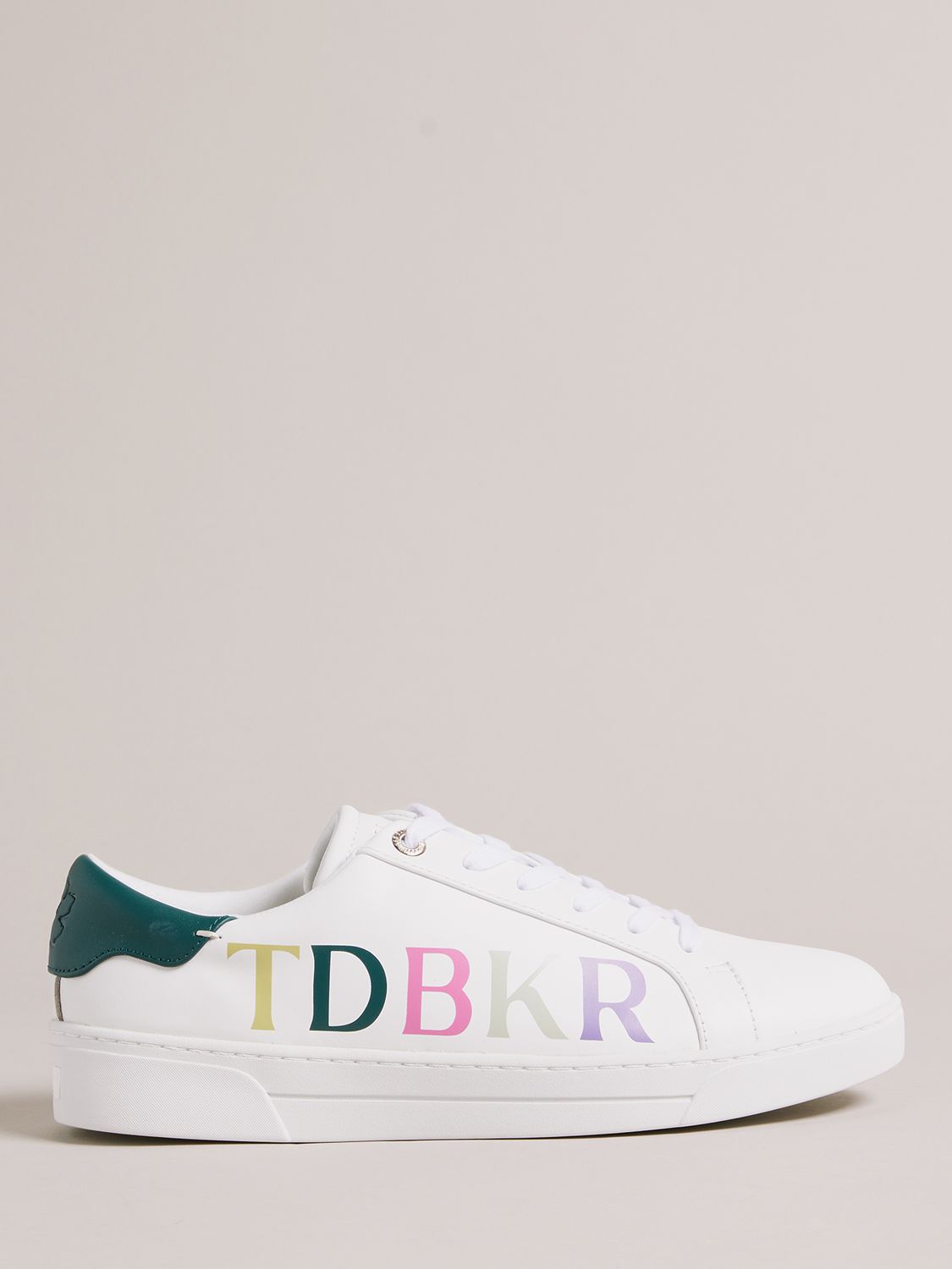 Ted Baker Artii Script Trainers, White