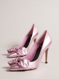 Ted Baker Ryal Metallic Bow Court Shoes