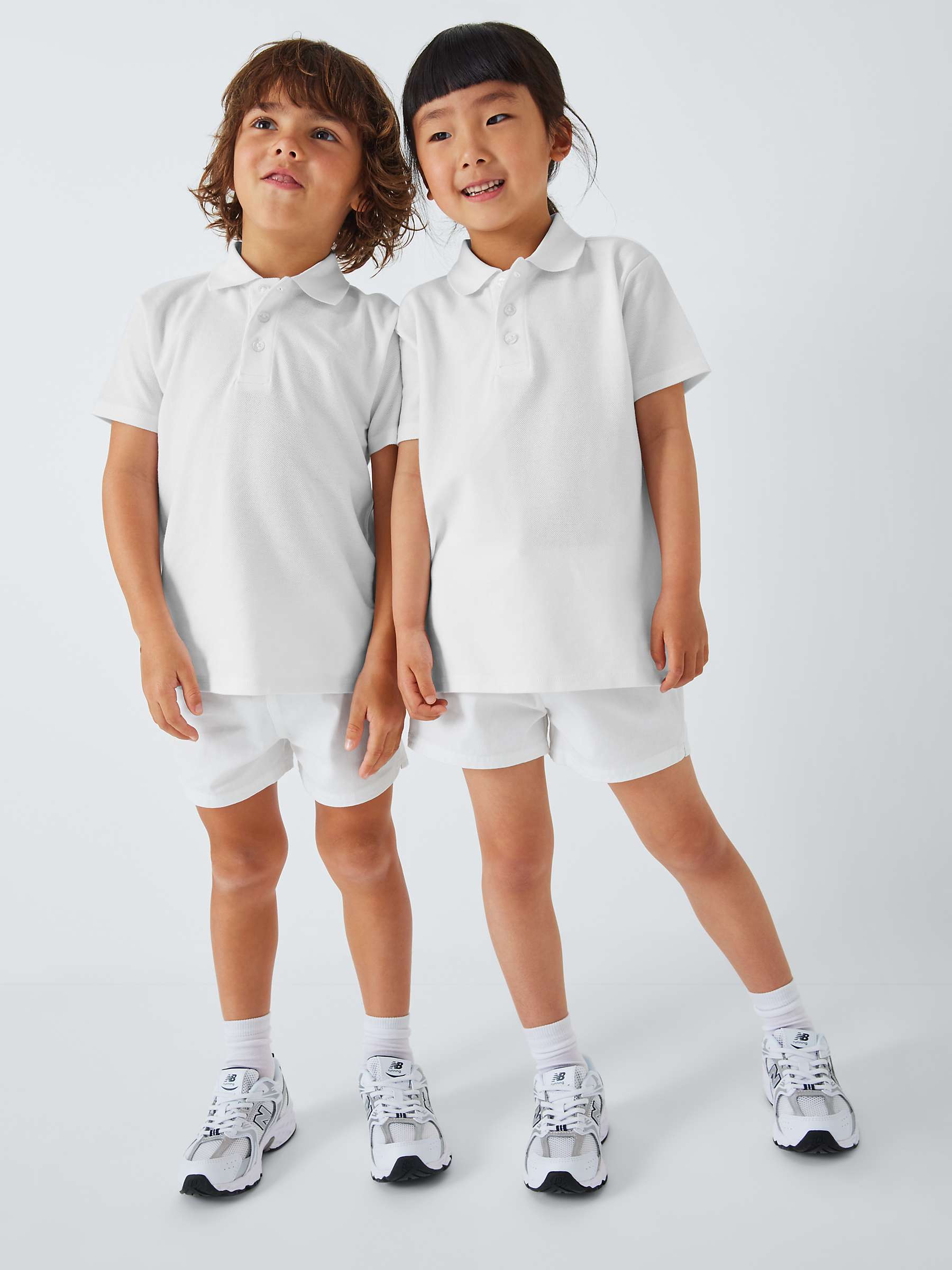 Buy John Lewis Kids' Cotton School PE Shorts Online at johnlewis.com