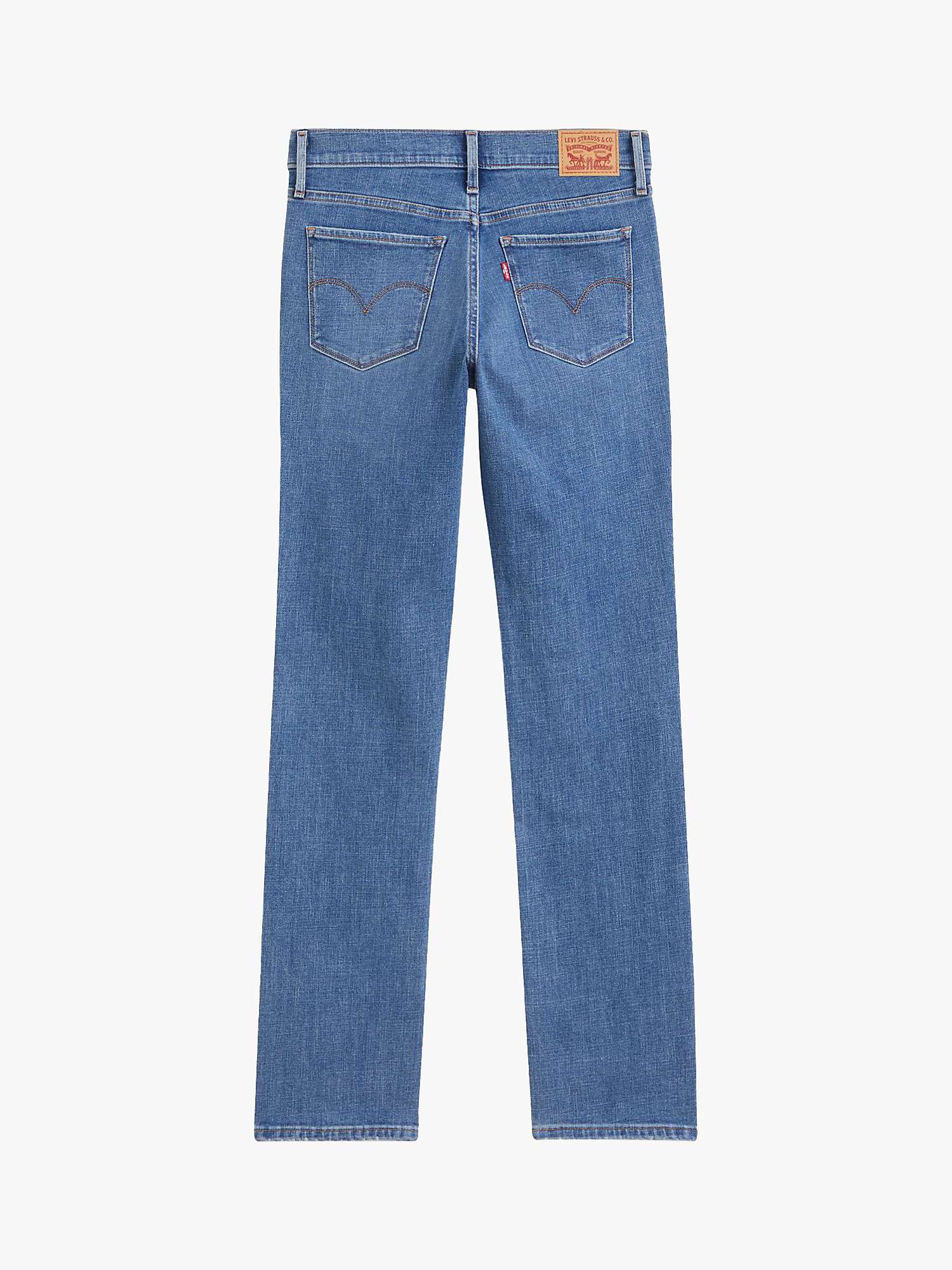 Buy Levi's 314 Straight Leg Jeans, Lapis Gem Online at johnlewis.com
