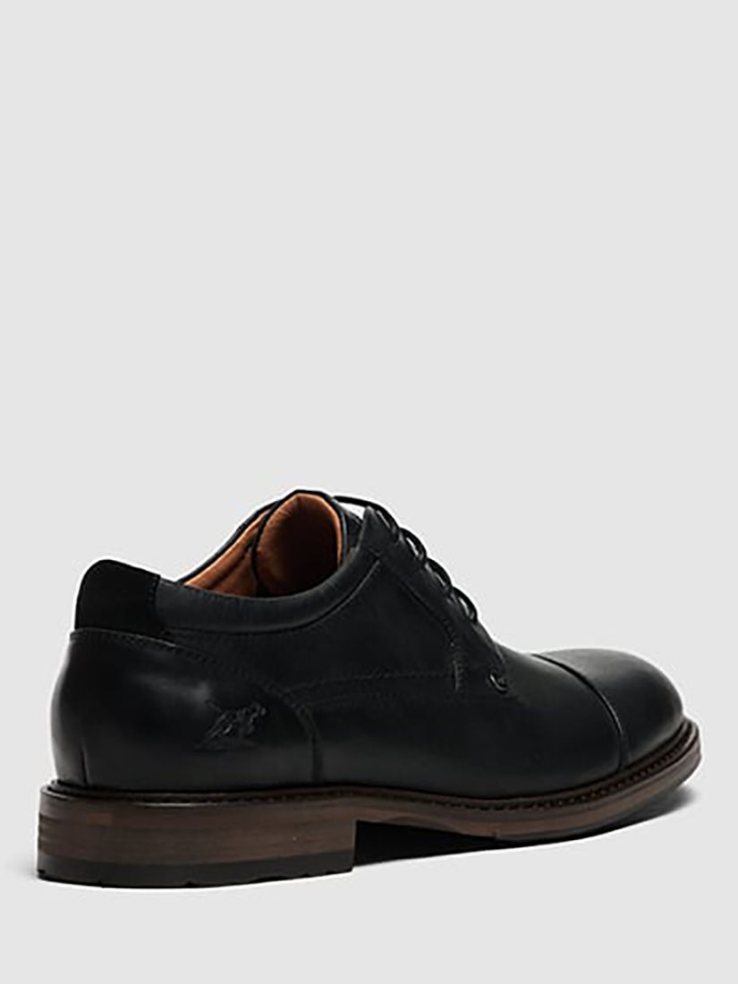 Rodd & Gunn Darfield Leather Derby Shoes, Onyx Wash at John Lewis ...
