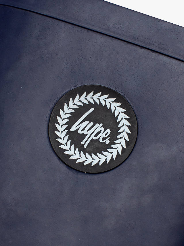 Hype Kids' Crest Logo Wellington Boots, Navy