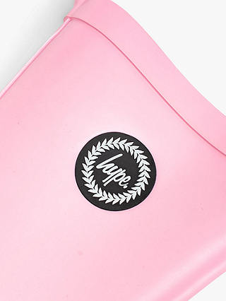 Hype Kids' Crest Logo Wellington Boots, Pink