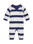 Tommy Hilfiger Baby Striped Toweling Bodysuit, Pilot Blue
