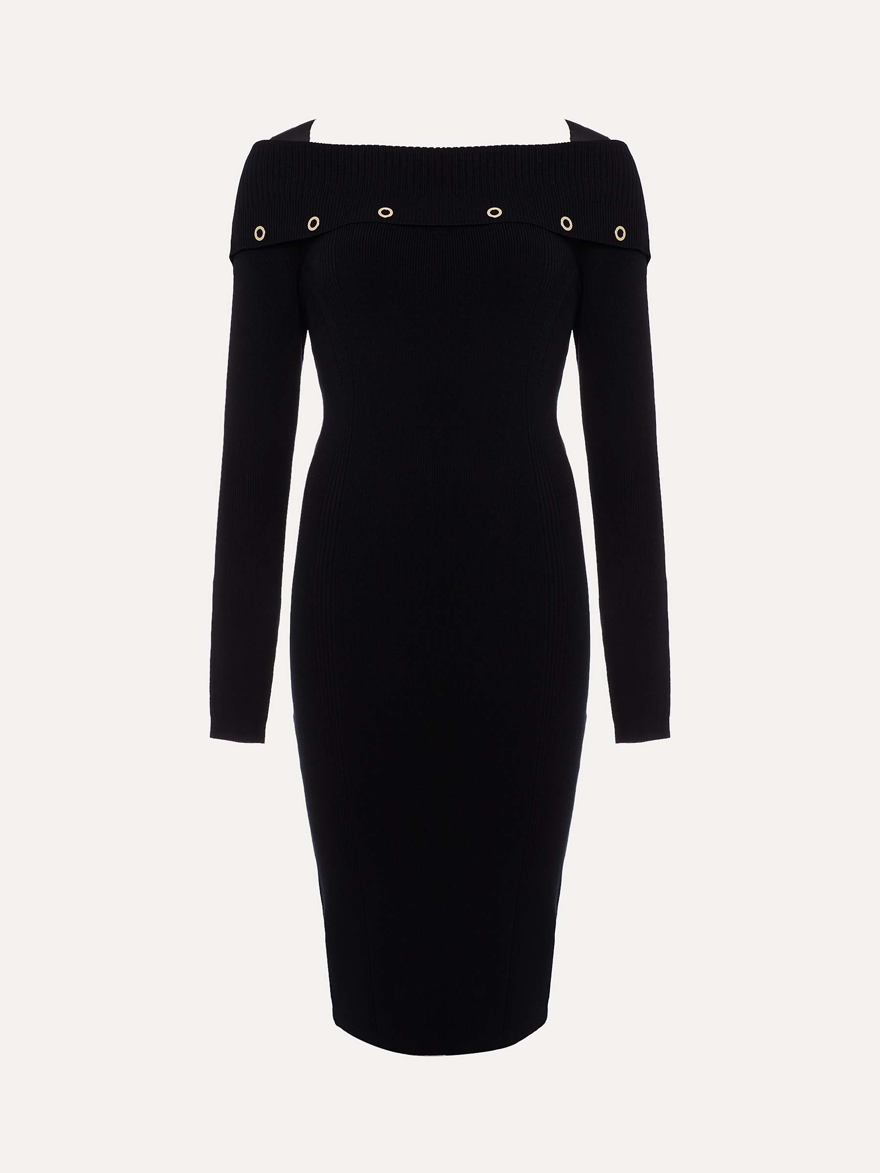 Buy Phase Eight Mirelle Bardot Dress, Midnight Online at johnlewis.com