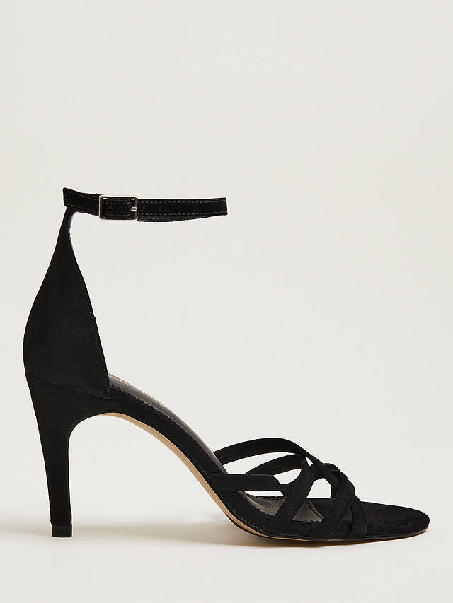 Phase Eight Barely There Sandals, Black